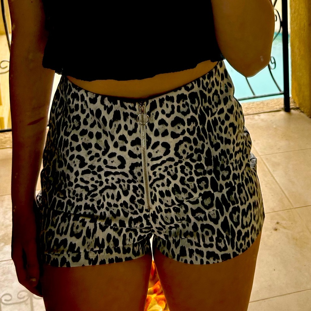 So cute cheetah shorts